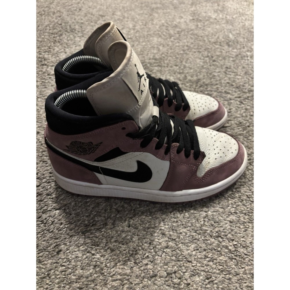 Nike Air Jordan 1 Mid SE Light‎ Mulberry DC7267-500 Womens Size 7